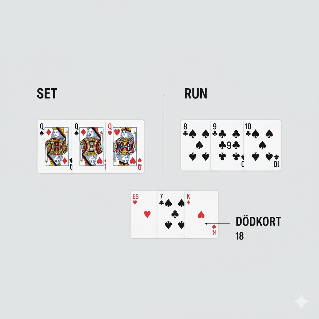 Gin rummy regler