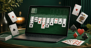 Spindelharpan och andra populära kortspel online